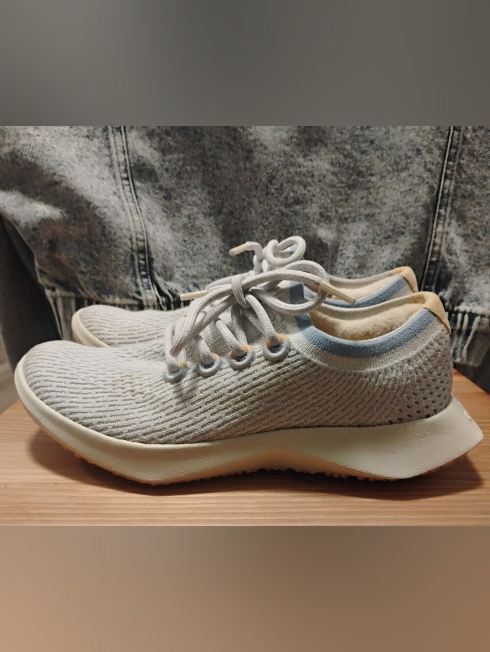 Allbirds Tree Dasher 2 Womens Size 8 White Athletic Running Shoes Sneakers